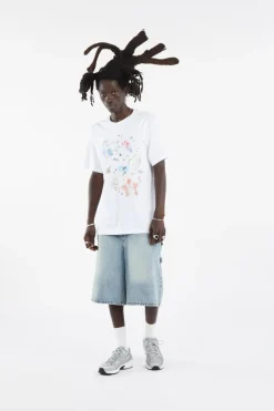 WM STICKER PACK TEE - T-shirt | Blanc*LOST MANAGEMENT CITIES