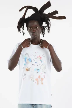 WM STICKER PACK TEE - T-shirt | Blanc*LOST MANAGEMENT CITIES