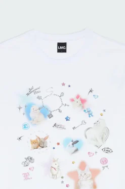 WM STICKER PACK TEE - T-shirt | Blanc*LOST MANAGEMENT CITIES