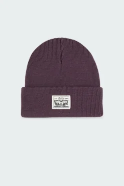 WOMEN'S BACKPATCH BEANIE - Bonnets | Violet*LEVI'S Clearance