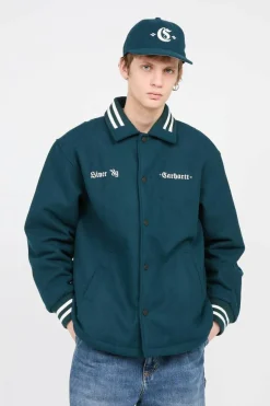 Wool Coach Jacket - Veste | Vert*CARHARTT WIP Outlet