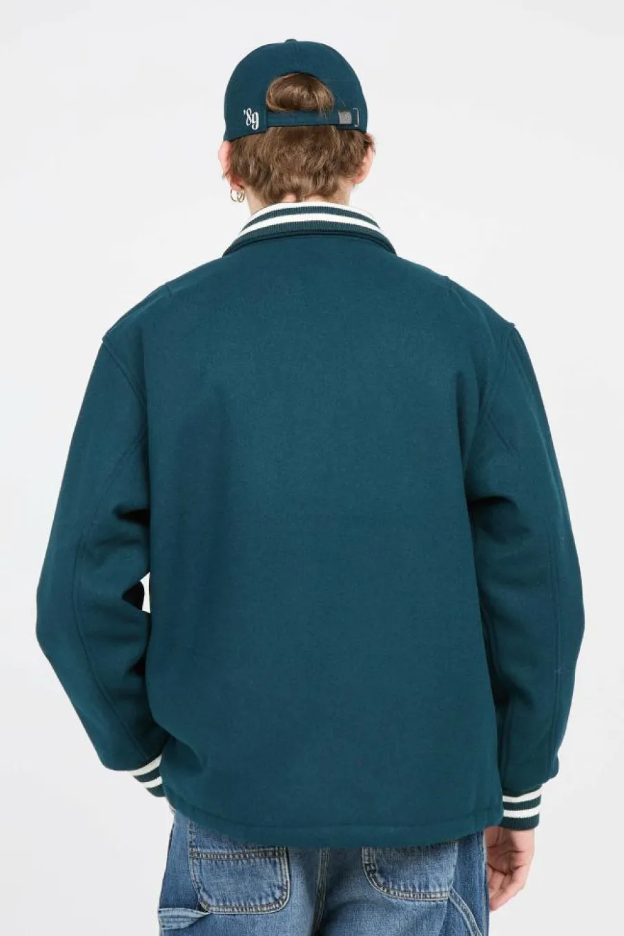 Wool Coach Jacket - Veste | Vert*CARHARTT WIP Outlet