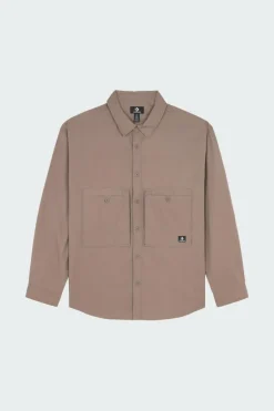 WORDMARK UTILITY LS SHIRT - Chemise | Marron*CONVERSE Online