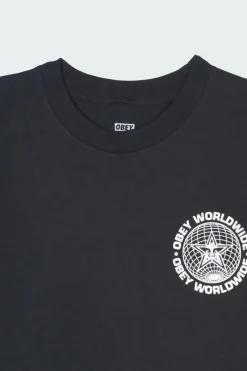 WORDWIDE GOBE - T-shirt | Noir*OBEY Hot