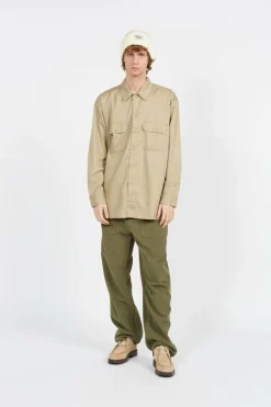 WORK LS - Chemise | Beige*DICKIES Clearance