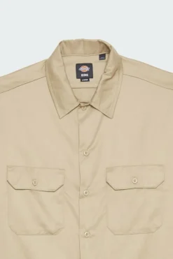WORK LS - Chemise | Beige*DICKIES Clearance