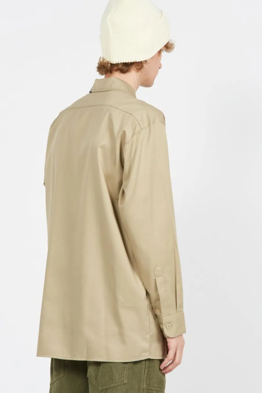 WORK LS - Chemise | Beige*DICKIES Clearance