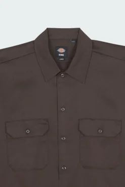 WORK LS DAR - Chemise | Marron*DICKIES New