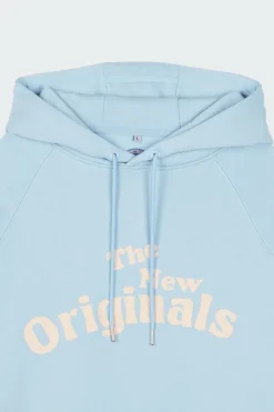 WORKMAN - Hoodie | Bleu*THE NEW ORIGINALS Online