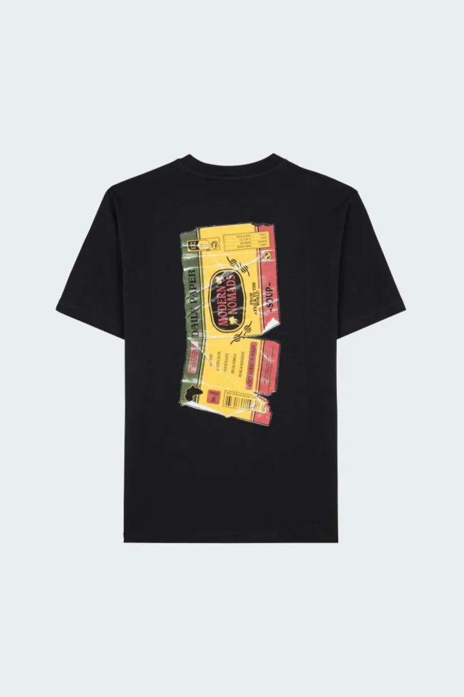 WRAPPER SS - T-shirt | Noir*DAILY PAPER Sale