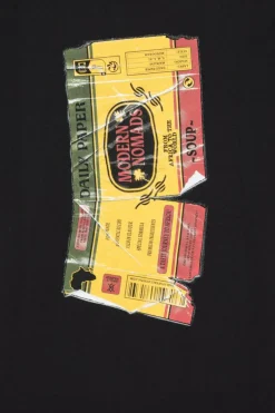 WRAPPER SS - T-shirt | Noir*DAILY PAPER Sale