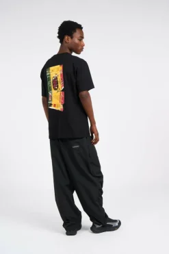 WRAPPER SS - T-shirt | Noir*DAILY PAPER Sale