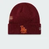 WS PATCH BEANIE - Bonnet | Rouge*NEW ERA Outlet