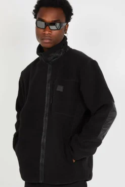 YERMO FLEECE - Veste | Noir*RAINS Sale