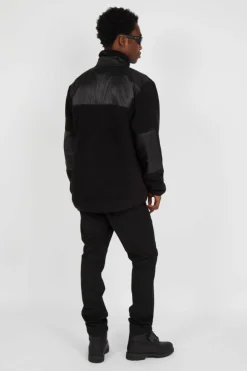 YERMO FLEECE - Veste | Noir*RAINS Sale