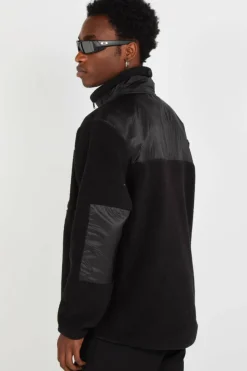 YERMO FLEECE - Veste | Noir*RAINS Sale