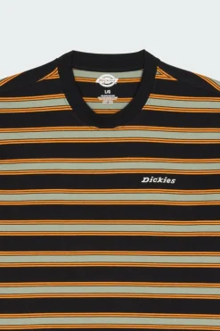 YORK STRIPE TEE SS - T-shirt | Noir*DICKIES Outlet