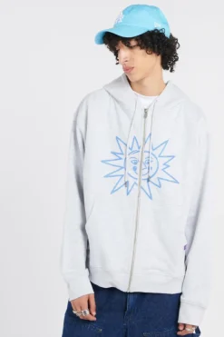 ZENITH - Hoodie zippé | Gris*JACKER
