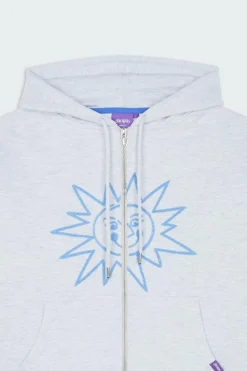 ZENITH - Hoodie zippé | Gris*JACKER