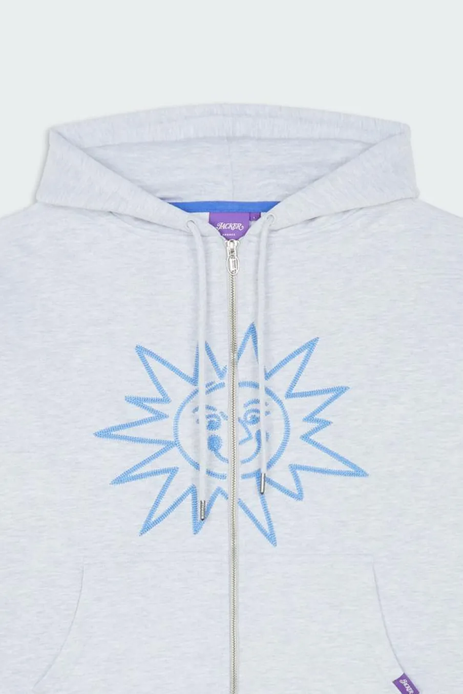 ZENITH - Hoodie zippé | Gris*JACKER